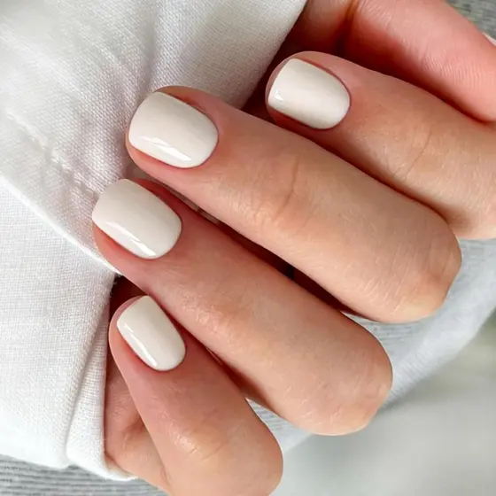Adesivos de Unhas em Gel JMEOWIO Bege, Tiras de Gel Semi-Curadas, Envelopes para Unhas UV/LED, Acessórios para Decoração