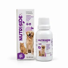 Nutriside Energy Suplemento para Energia Imunidade de Cães e Gatos 30ml
