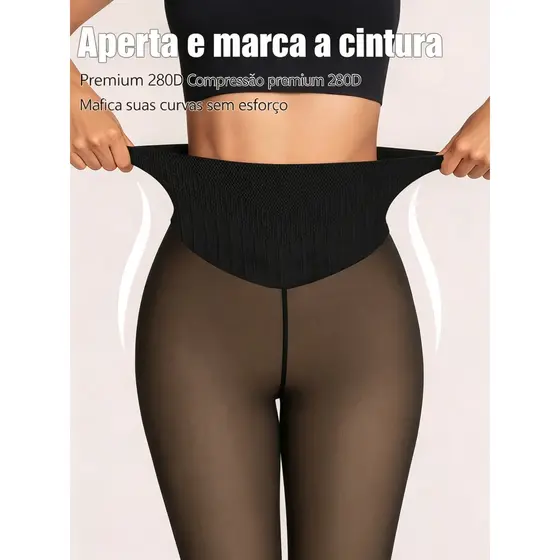 Meia-calça Pelúcia T 2026 Antigancho Elástica