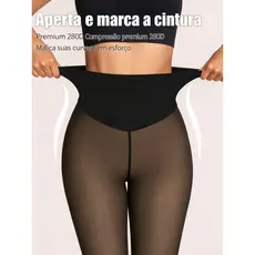 Meia-calça Pelúcia T 2026 Antigancho Elástica