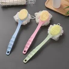 Estilo japonês esfregando banho ferramenta útil escova de banho esfregando toalha de banho escova de volta não peça ajud