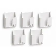 Suporte de Parede Multiuso para Celular e Controle Remoto com Adesivo Organizador para Carregamento com gancho para cabo