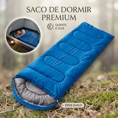 Saco De Dormir Colchonete Impermeável para Camping, Leve e Compacto, com Bolsa de Transporte
