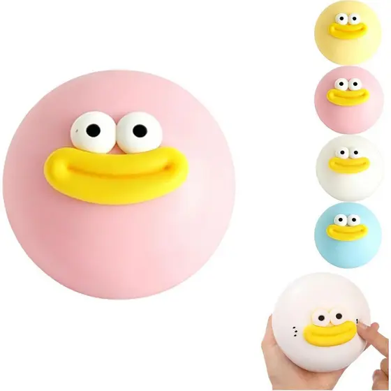 Smushers Face Squishy, Smushers Squishy, Rostos Intercambiáveis, Bolas Sensoriais de Aperto com Retorno Lento para Alívi