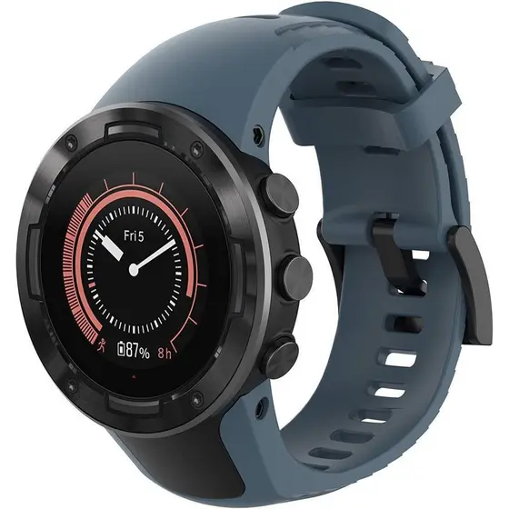 Pulseira Compatível com SUUNTO 5 da Hengkang, Acessório de Substituição em Silicone Estilo Esportivo