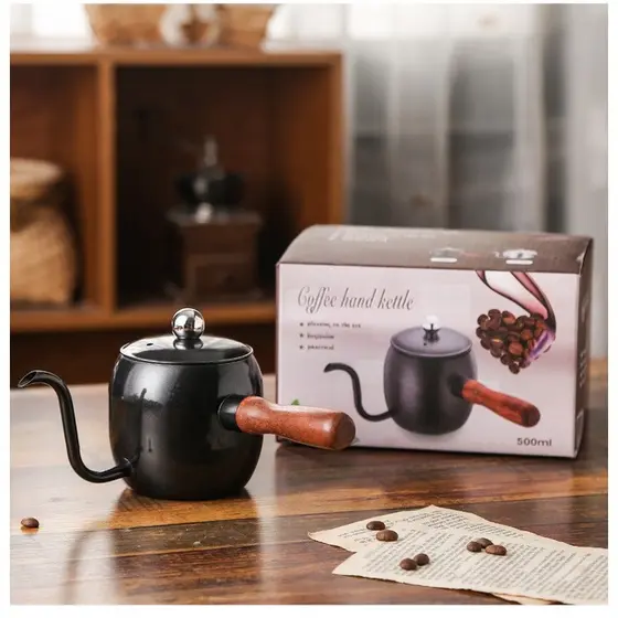 Cafeteira Japonesa Rose 500ml Mini Pote De Café Aço Inoxidável Com Suprimentos Para De Cozinha