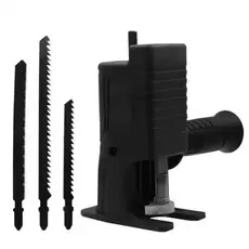 Adaptador Portátil Serra Tico-Tico Compatível com 3 Lâminas Elétricas e Brocas, Prático e Eficiente11817