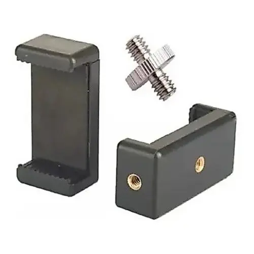 Suporte Clip Para Celular, Com Rosca 1/4 P/tripé Universal com parafuso