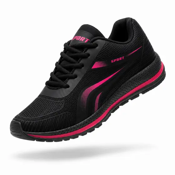 Tenis Feminino Esportivo Academia Treino Corrida Caminhada Conforto e Estilo Calce Facil