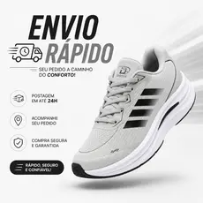 Tênis Esportivo Unissex para Academia Corrida Caminhada Fitness Original