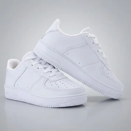 Tênis Casual Branco Feminino Masculino Conforto Premium Academia Dia a Dia