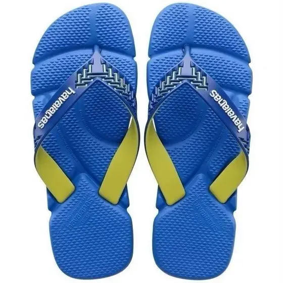 Chinelo Sandália Masculino Power Anatômico de Borracha Antiderrapante Com Tiras Grossas e Largas Reforçada