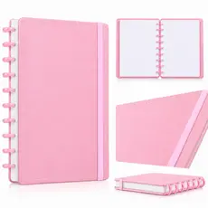 Caderno Grande tipo Inteligente  Capa Dura 80 Folhas Pautadas Escolar Planner Diário