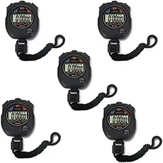 Pgzsy 2 Pack Temporizador De Cronômetro Esportivo Digital Eletrônico Multifuncional , Display Grande Com Função De Data