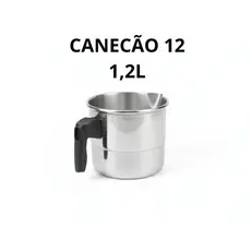 Canecão Leiteira Fervedor Caneco n° 12 faz ate 1 litro Alumínio
