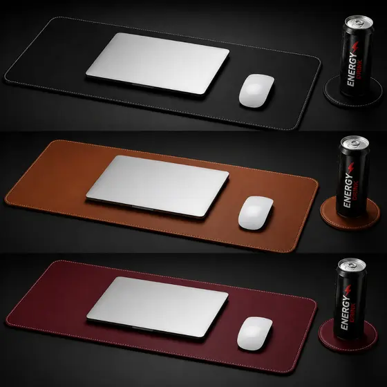 Kit Mouse Pad + Porta Copos 40x90 ou 20x20 Costurado