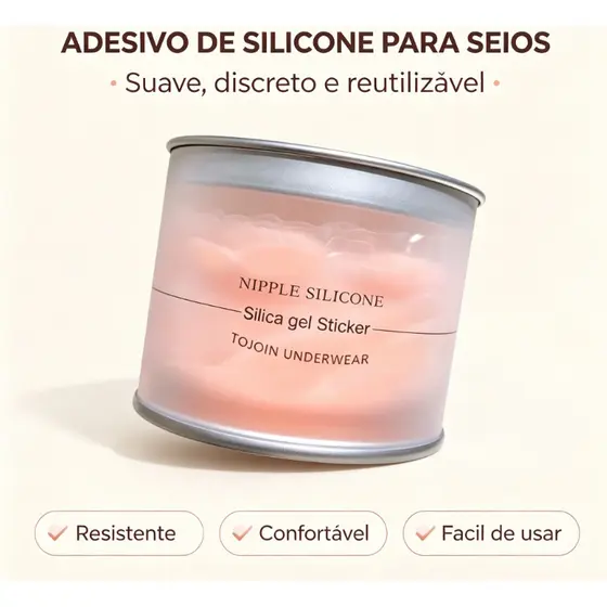 Adesivo Silicone para Mamilos