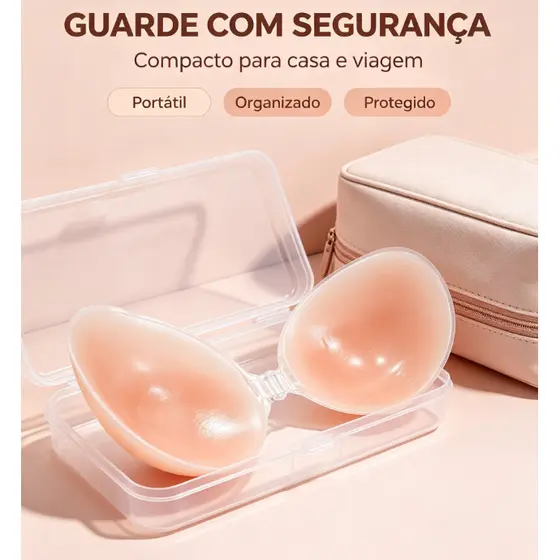 Adesivo Silicone para Seios Invisível