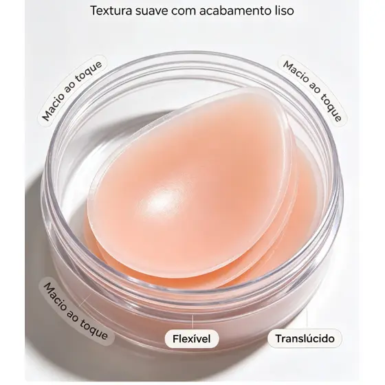 Adesivo Seios Silicone Ultrafino