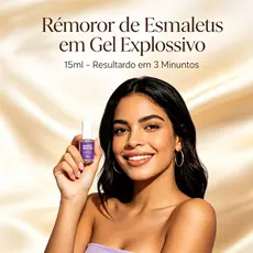 Removedor de Unhas em Gel Explosivo Mágico 15ml Remove Esmalte Gel e UV Rapidamente Não Danifica as Unhas