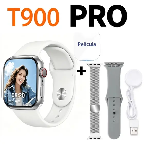 2026 Novo Relógio T900 PRO Max Smartwatch Inteligente Masculino E Feminino Bluetooth Chamado Inteligente Esportivo