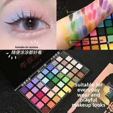 HDKT Paleta de sombras coloridas de 45 cores Macaron Stage Makeup Artist Dedicado Dopamina Eyeshadow