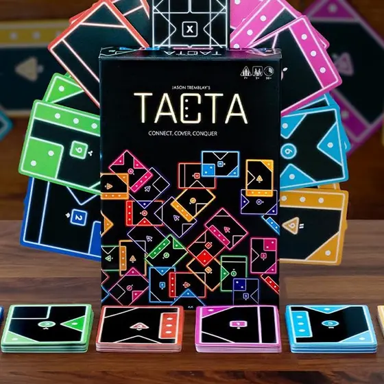 Jogo De Cartas TACTA Festa De Combinação De Formas Estratégicas De Ritmo Rápido Para 2 A 7 Jogadores