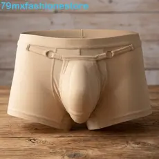 Tangas Com Almofada De Copo De Esponja MXFASHIONESB , Cuecas Acolchoadas Frontais 3D Push Up , Modelador Masculino Confo