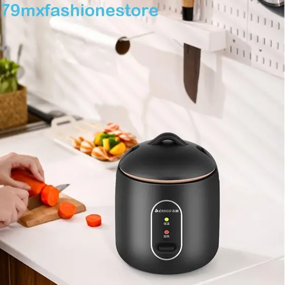 MXFASHIONESB Mini Panela De Arroz , Elétrica Com Forro Interno Esmaltado Cerâmico , Pequena 220V