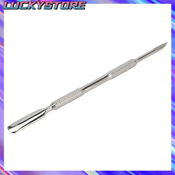 LUCKYSTOREGOODS Empurrador De Cutícula De Cabeça Dupla , Aço Inoxidável Com Modelagem Precisa E Ergonômica