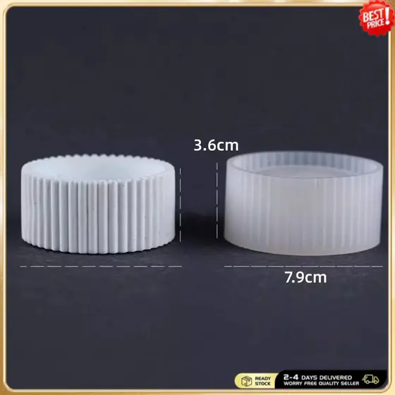 Caixa De Armazenamento Molde De Silicone Vaso De Flores Frasco De Gesso Decoração De Casa Para DIY