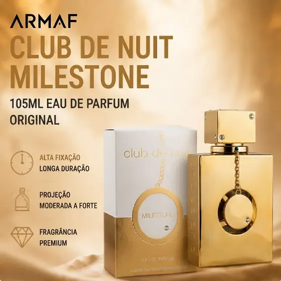 Armaf Club de Nuit Milestone Unisex Perfume 105ml EDP Original | Imported fragrance, fresh, elegant and striking.