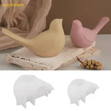 Moldes Silicone Autumnam Artesanato Resina Fabricação Forma Pássaro