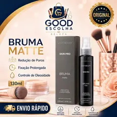 Bruma Facial Lady Beauty Fixadora de Maquiagem Hidratação e Acabamento Natural