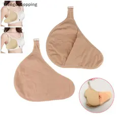 [lovego] Bolso Protetor De Mama De Silicone Para Mastectomia Espiral Gancho Prótese Portátil Bolsa De Proteção Tamanho S