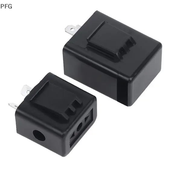 PFG Pisca-Relé Sinal De Volta 12V 48V 60V 2 Pinos Buzzer Bip Indicador Sinais De Luz FG