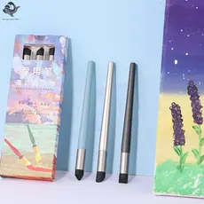 PFG 1/3 Pçs Reutilizável Desenho Arte Liquidificadores Esponja Caneta Pastel Ferramenta Para Pintura A Óleo Lavável Esbo