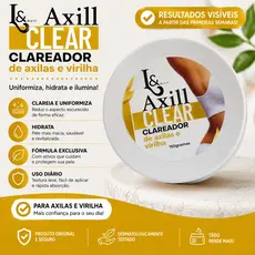 Clareador Axilas e Virilha 100g Magike | Resultados em 7 Dias | Rosa Mosqueta