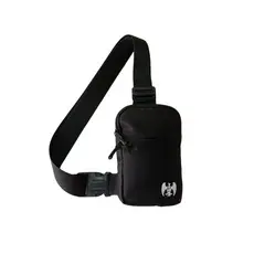 Bag Shoulder Pochete de Ombro Transversal Original Preta Unissex Lançamento