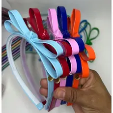 tiara infantil verniz, tiara de laço, laço para menina, tiara escolar, laço escolar