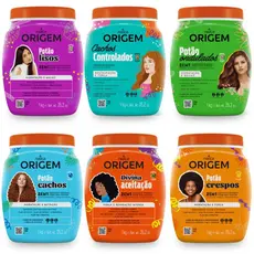 Creme de tratamento para pentear e hidratante 2 em um origem 1 kg todos os tipos de cabelo