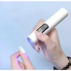 Caneta Lanterna lâmpada Uv/led Mini Secadora Unha Nail Gel Portátil 3 Em 1 Quick