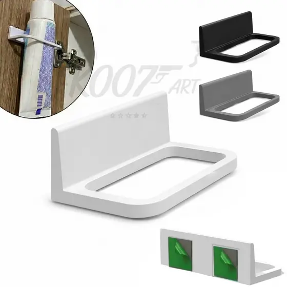 Suporte Parede Banheiro Porta Tubo Creme Pasta Dental