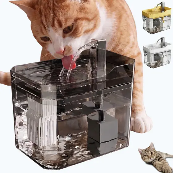 Fonte De Agua Para Gato Cachorro Bebedouro Automático Bivolt Silenciosa Economica com Filtro