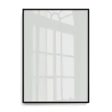 Quadro Moldura A2 40x60 com Vidro Porta Retrato Grande para Certificado Diploma Poster Decoração de parede