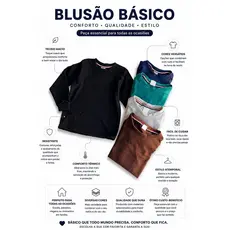 BLUSA INFANTIL/JUVENIL LANZINHA INVERNO MASCULINA 2 A 16 ANOS