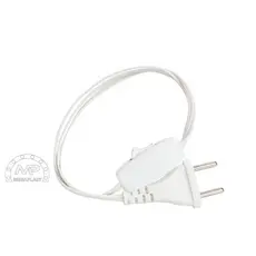 10 Fios Rabicho 1,0mt com Interruptor Meio Fio para Abajur