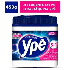 KIT C/ 02- Lava Louça em Pó Ypê Para Máquina Pote com 450g