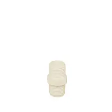 Nípel Roscável 1/2" PVC Branco