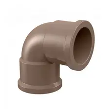 Joelho Cotovelo 90° Soldável 20mm  - Marrom - KIT